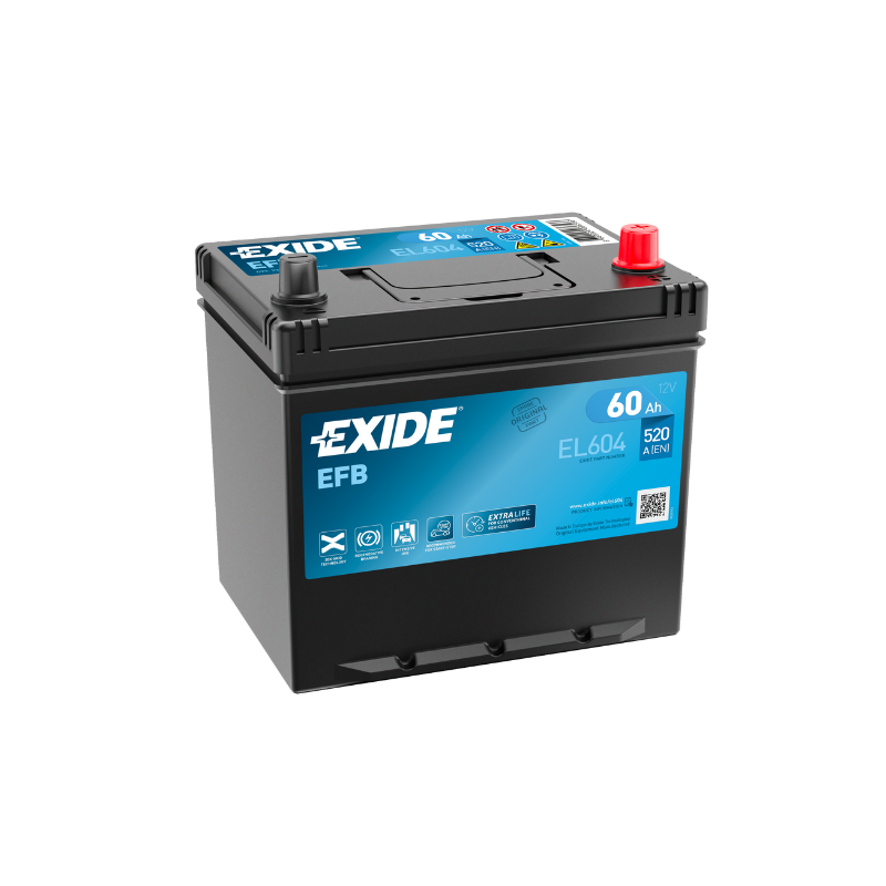 EXIDE EL604 EFB Starterbatterie