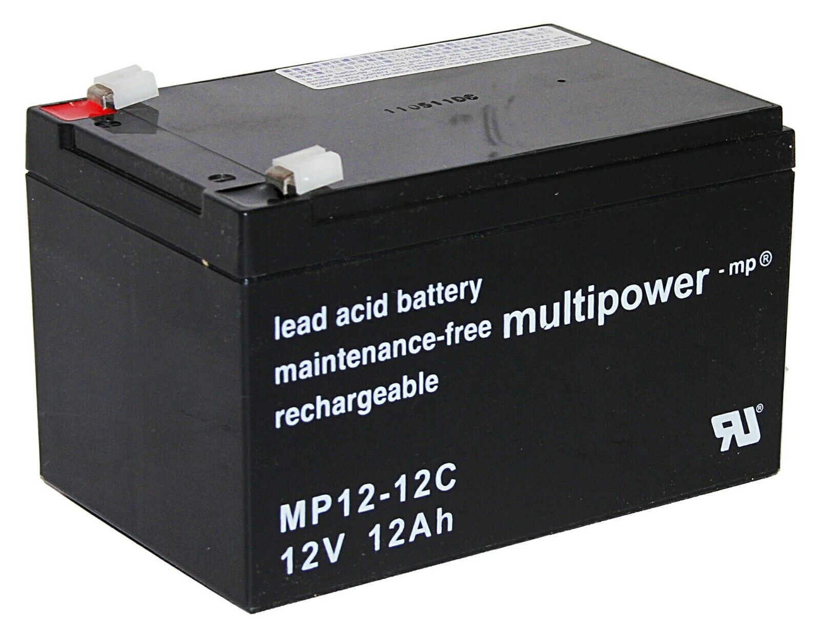 MULTIPOWER MP12-12C AGM Akku Pb 12V 12Ah zyklenfest