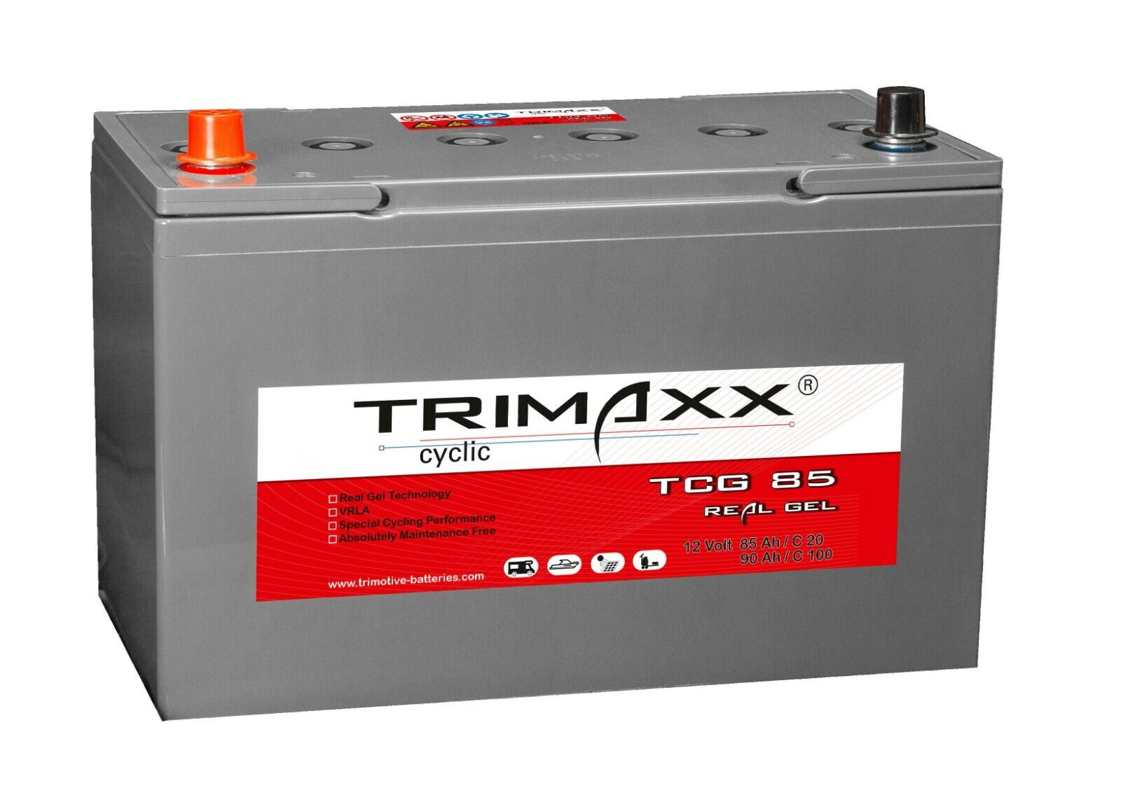 TRIMAXX GEL TCG85 Versorgerbatterie Solarbatterie