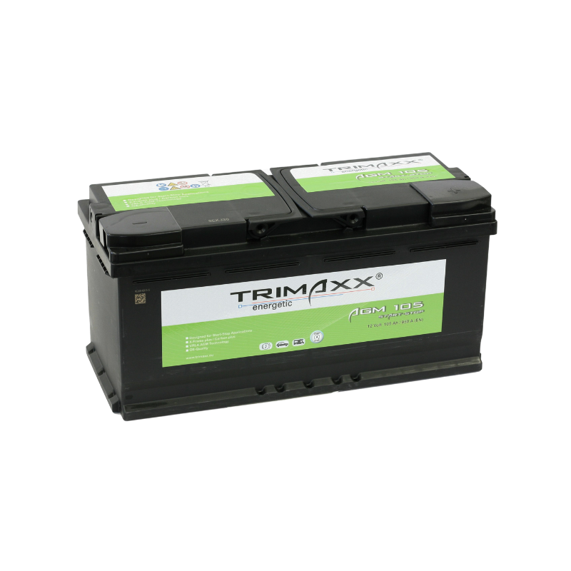 TRIMAXX AGM105 Starterbatterie 12V 105Ah