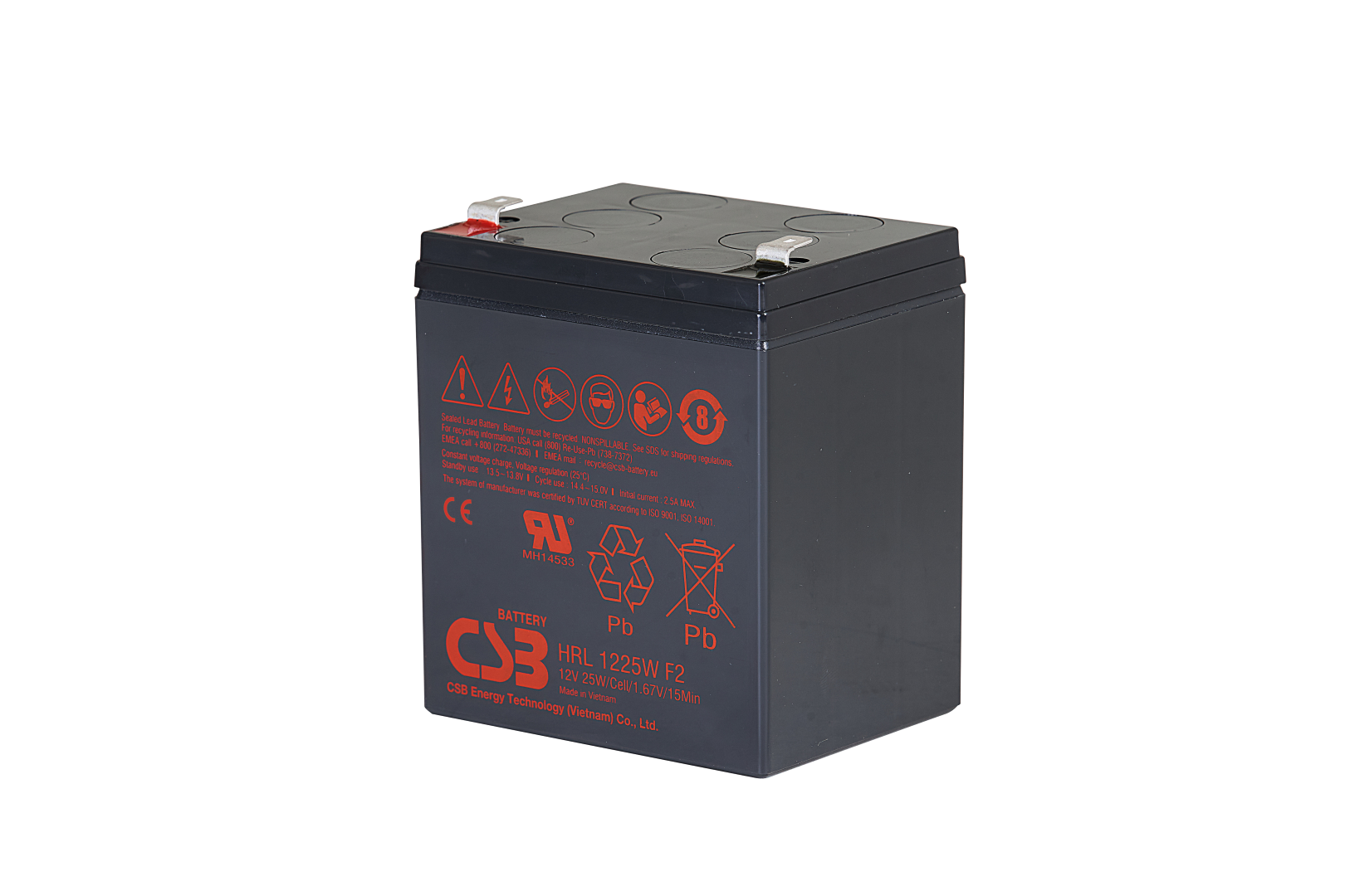 CSB HRL1225W AGM Akku (12V / 25W)