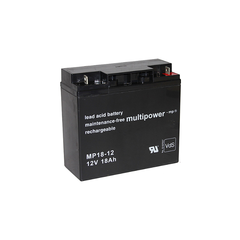 MULTIPOWER MP18-12I VdS AGM Akku 12V 18Ah