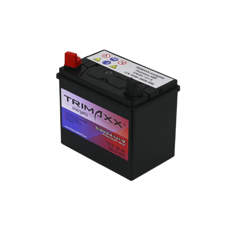 TRIMAXX 53034/U1-9 Starterbatterie 12V 30Ah