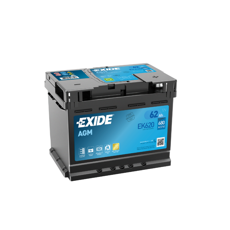 EXIDE EK620 AGM Starterbatterie