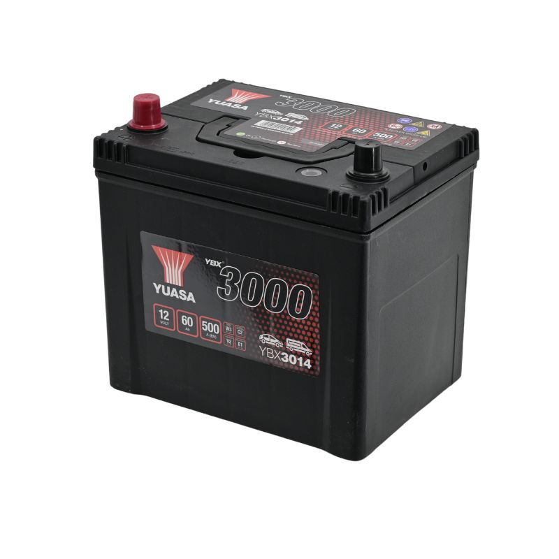 YUASA YBX3014 SMF Starterbatterie 12V 60Ah