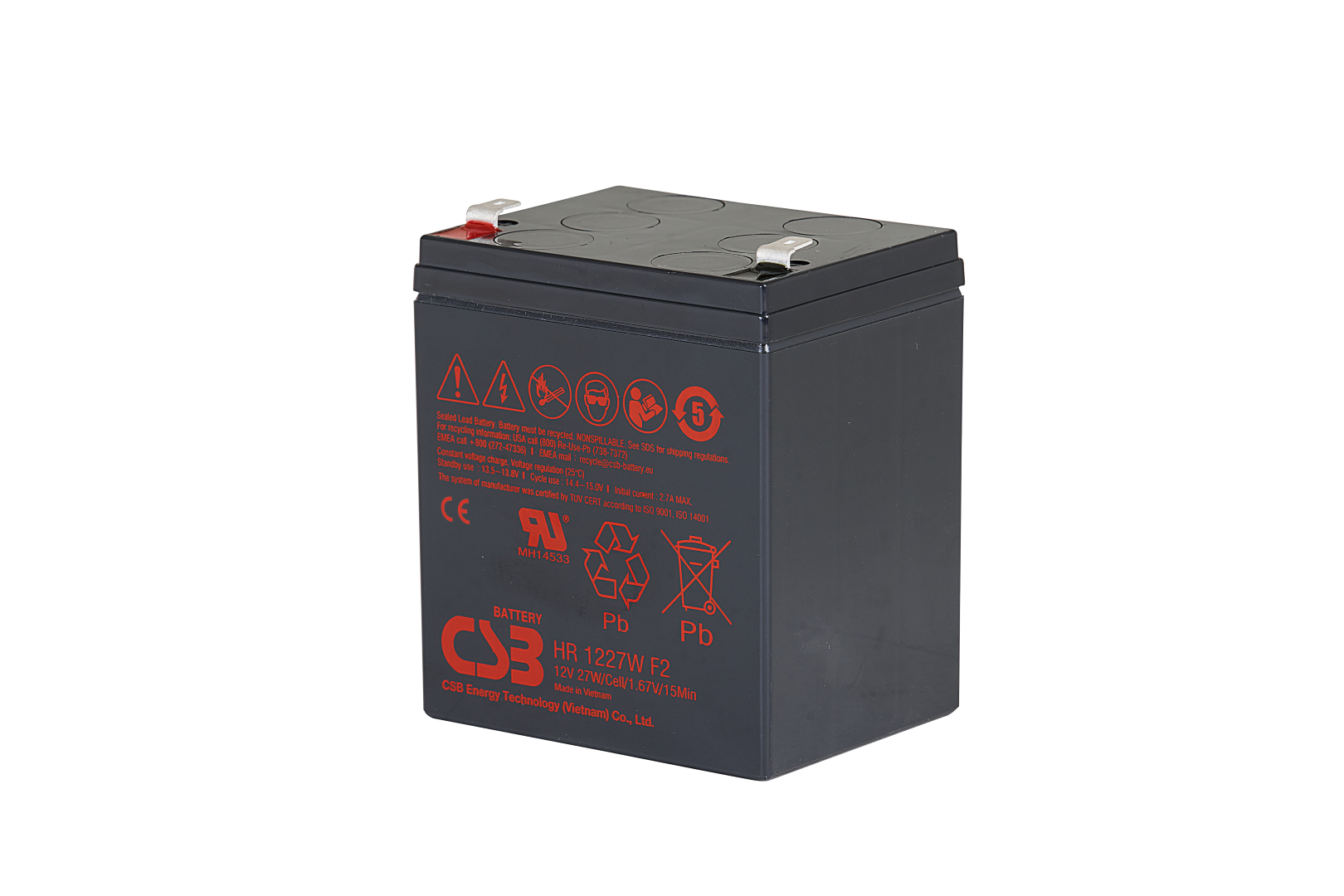 CSB HR1227W AGM Akku  (12V / 27W)