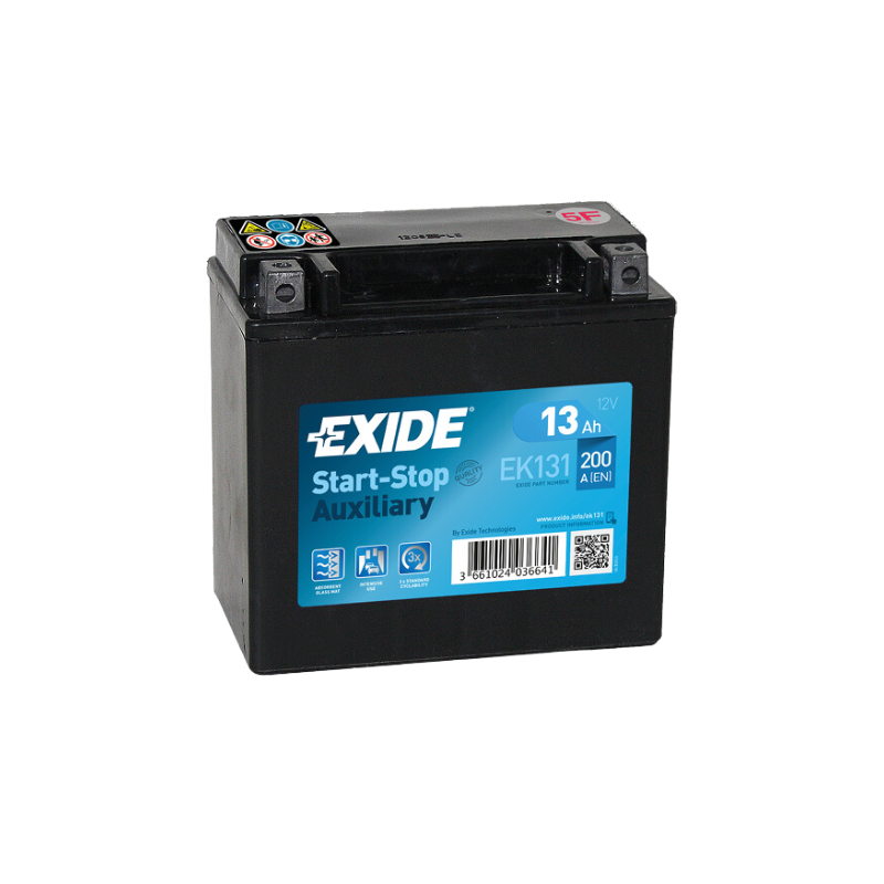 EXIDE EK131 AGM Zusatzbatterie BackUp