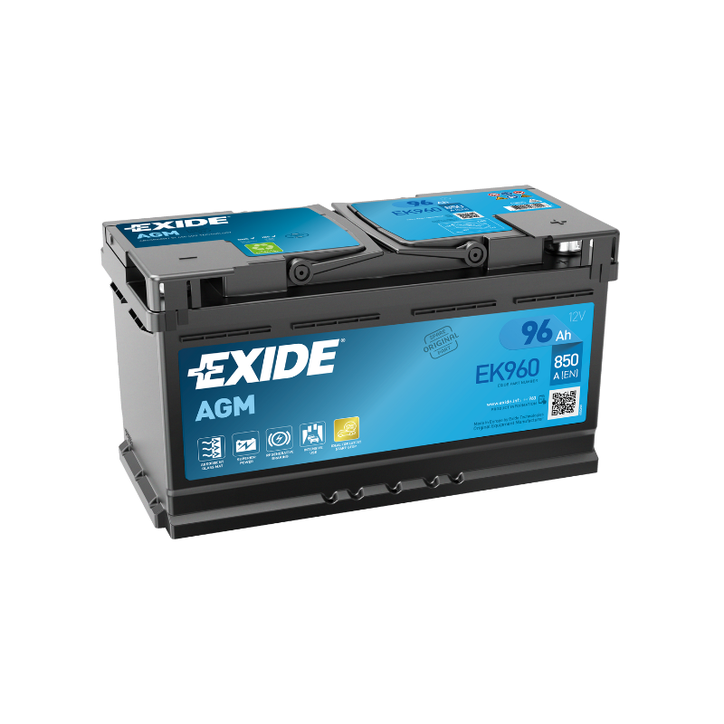 EXIDE EK960 AGM Starterbatterie