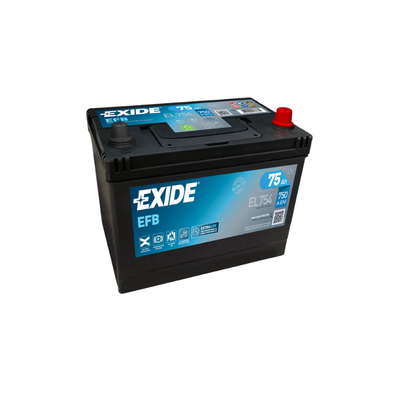 EXIDE EL754 EFB Starterbatterie