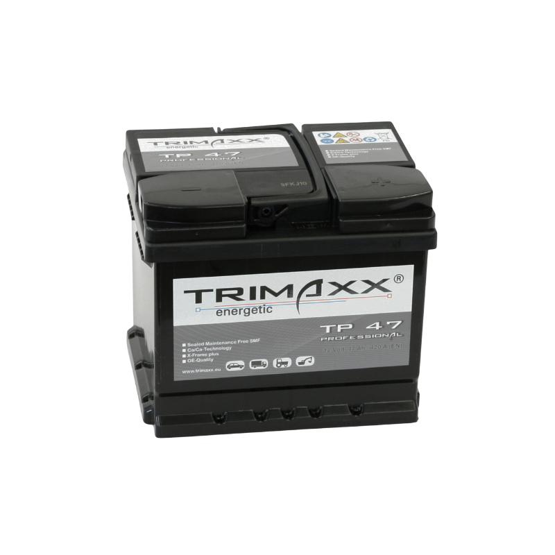 TRIMAXX TP47 Starterbatterie 12V 47Ah