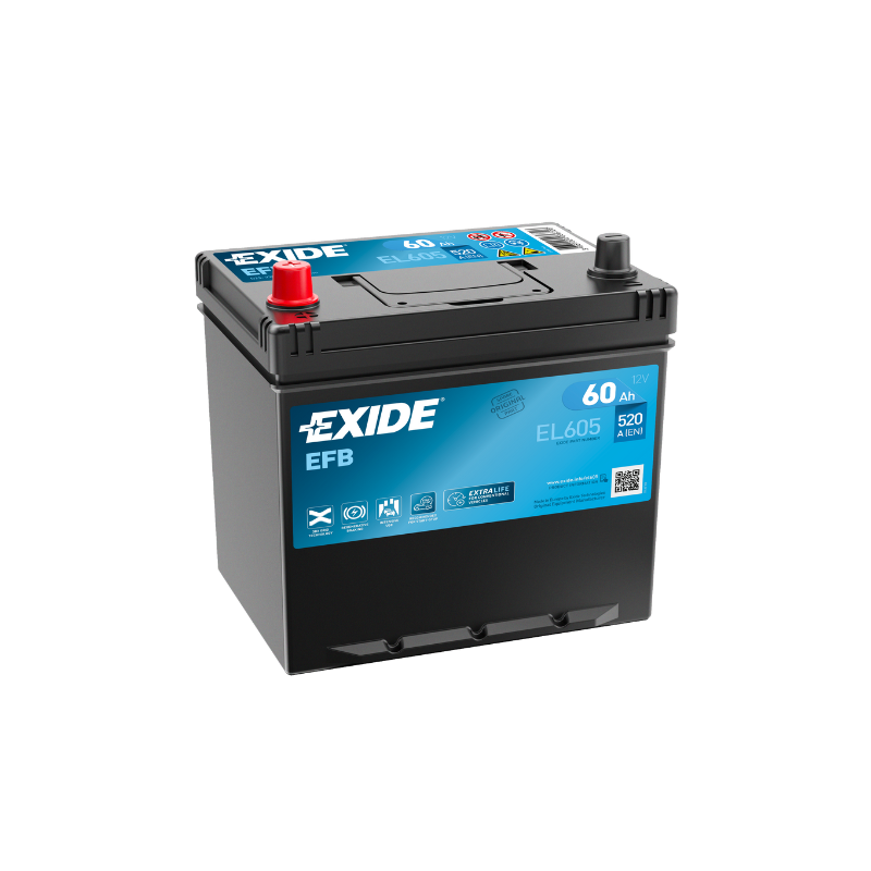 EXIDE EL605 EFB Starterbatterie