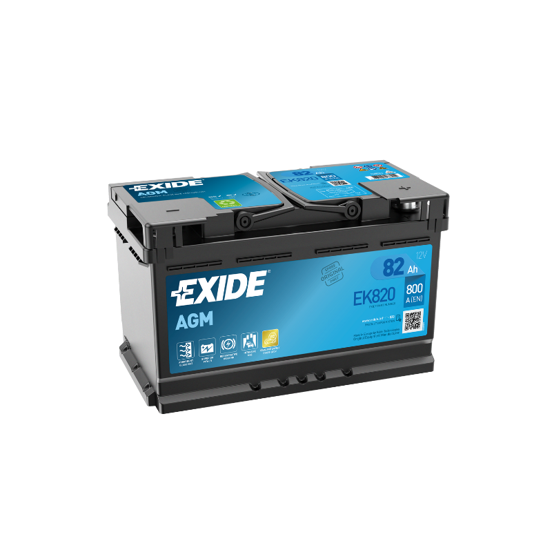 EXIDE EK820 AGM Starterbatterie