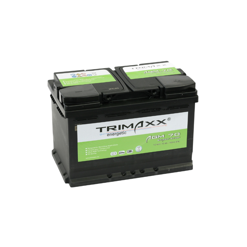 TRIMAXX AGM70 Starterbatterie 12V 70Ah